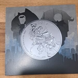 2016 Batman VS Superman Silver Coin